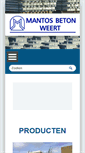 Mobile Screenshot of mantos.nl